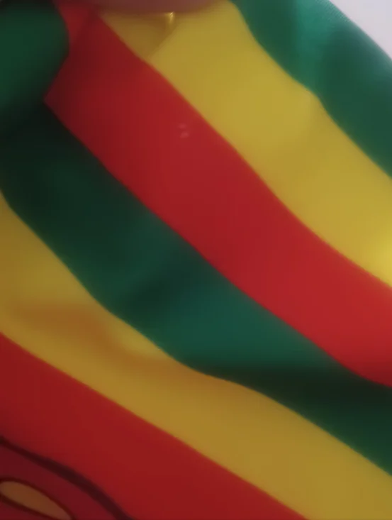 Disney 1pc Swimsuit Mickey Mouse Rasta Reggae Print Sz S - Picture 4 of 5